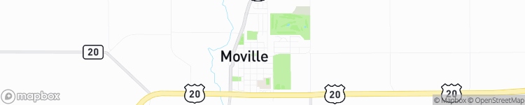 Moville - map