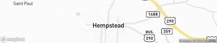 Hempstead - map