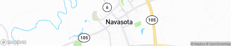 Navasota - map