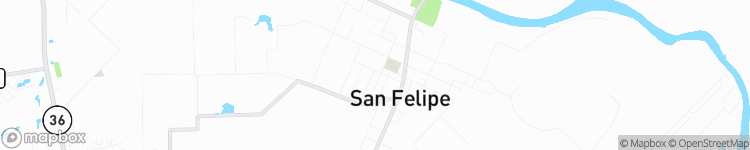 San Felipe - map
