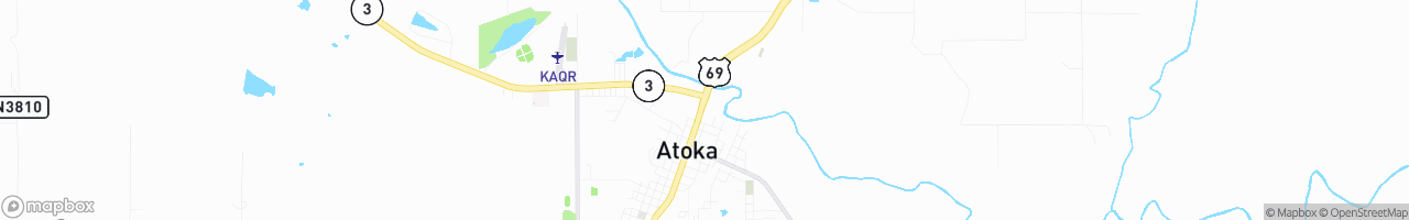 Atoka Fuel Stop LLC - map