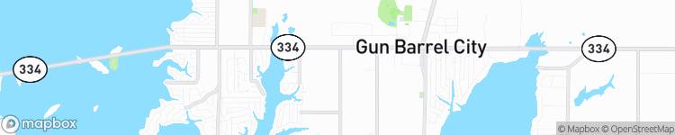 Gun Barrel City - map