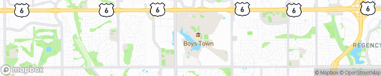 Boys Town - map