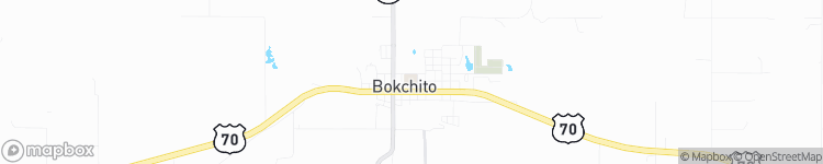 Bokchito - map
