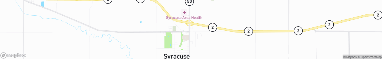 Cubby's Syracuse - map