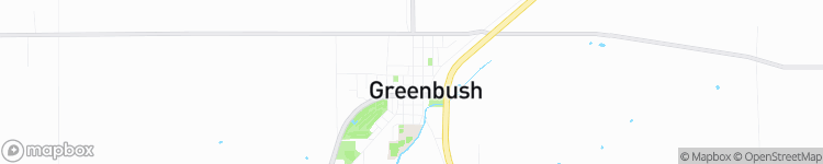 Greenbush - map
