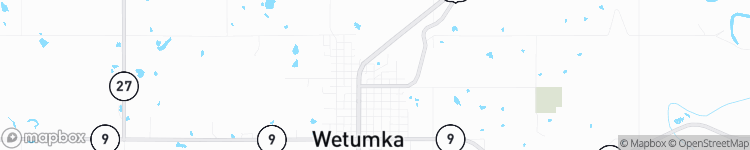 Wetumka - map