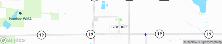 Ivanhoe - map