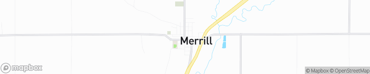 Merrill - map