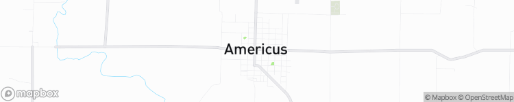 Americus - map