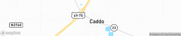 Caddo - map
