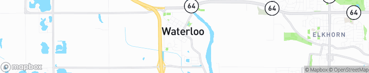 Waterloo - map