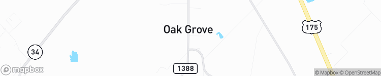 Oak Grove - map