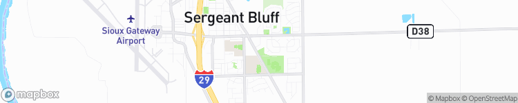 Sergeant Bluff - map