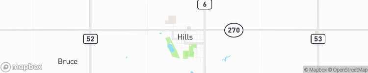 Hills - map