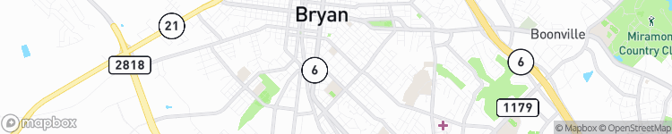 Bryan - map