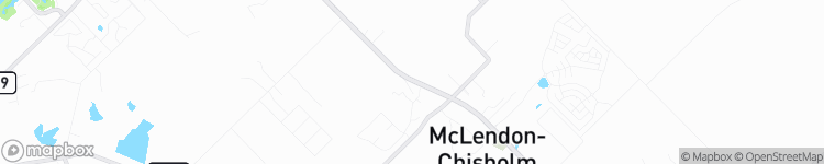 McLendon-Chisholm - map