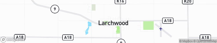 Larchwood - map