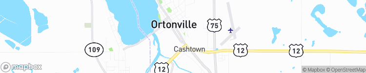 Ortonville - map