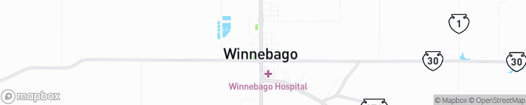 Winnebago - map