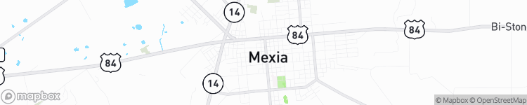 Mexia - map