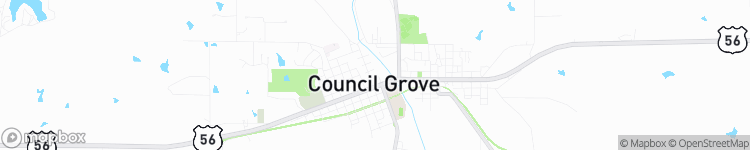 Council Grove - map