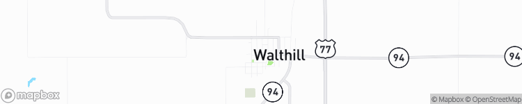 Walthill - map
