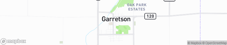 Garretson - map