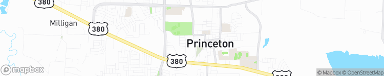 Princeton - map
