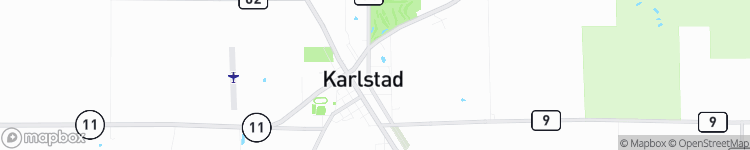 Karlstad - map