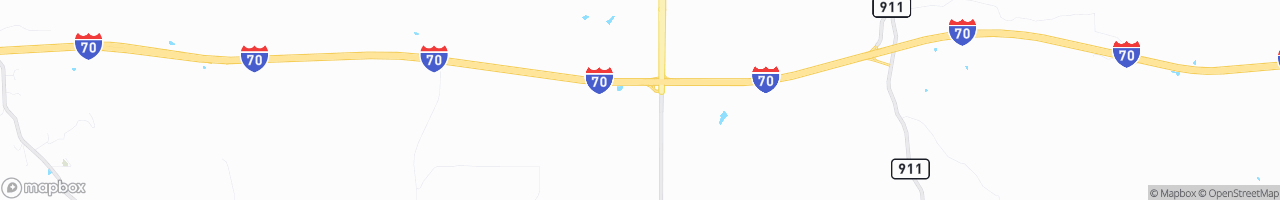 De Dee I-70 - map