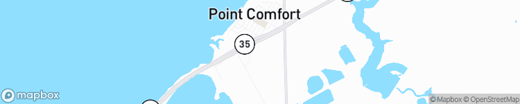 Point Comfort - map