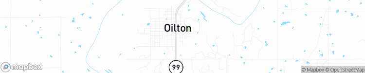 Oilton - map