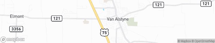 Van Alstyne - map