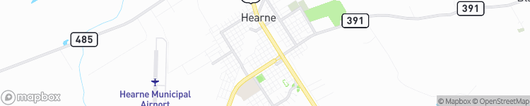 Hearne - map