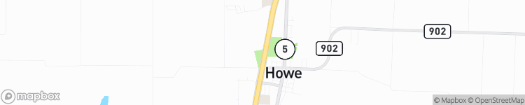 Howe - map