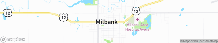 Milbank - map