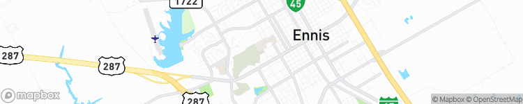 Ennis - map