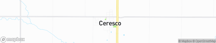 Ceresco - map