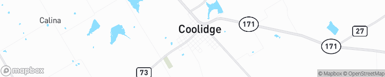Coolidge - map