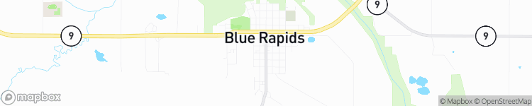 Blue Rapids - map