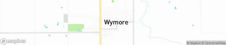 Wymore - map