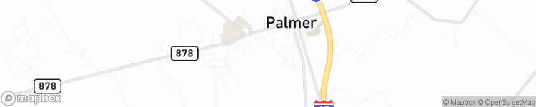 Palmer - map