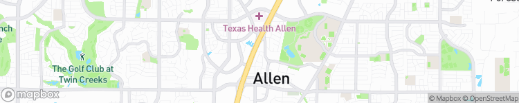 Allen - map