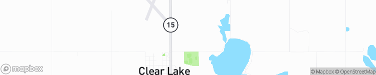Clear Lake - map