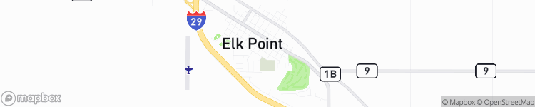 Elk Point - map