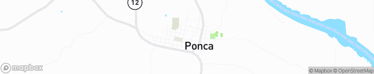 Ponca - map