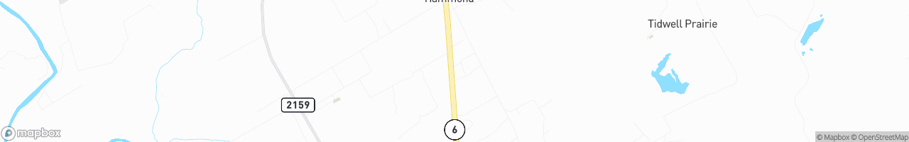 Hammond Kountry Store - map