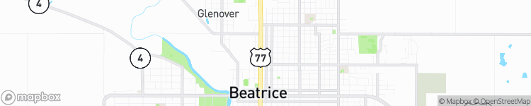 Beatrice - map