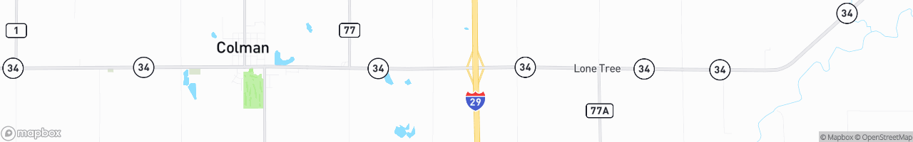Prairie Junction T/S - map